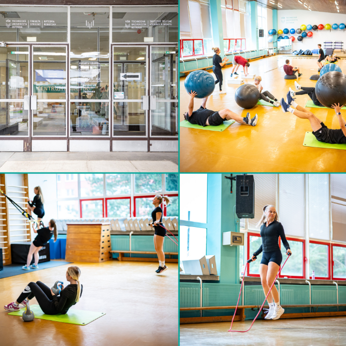 Aerobní sál Aerobní sál