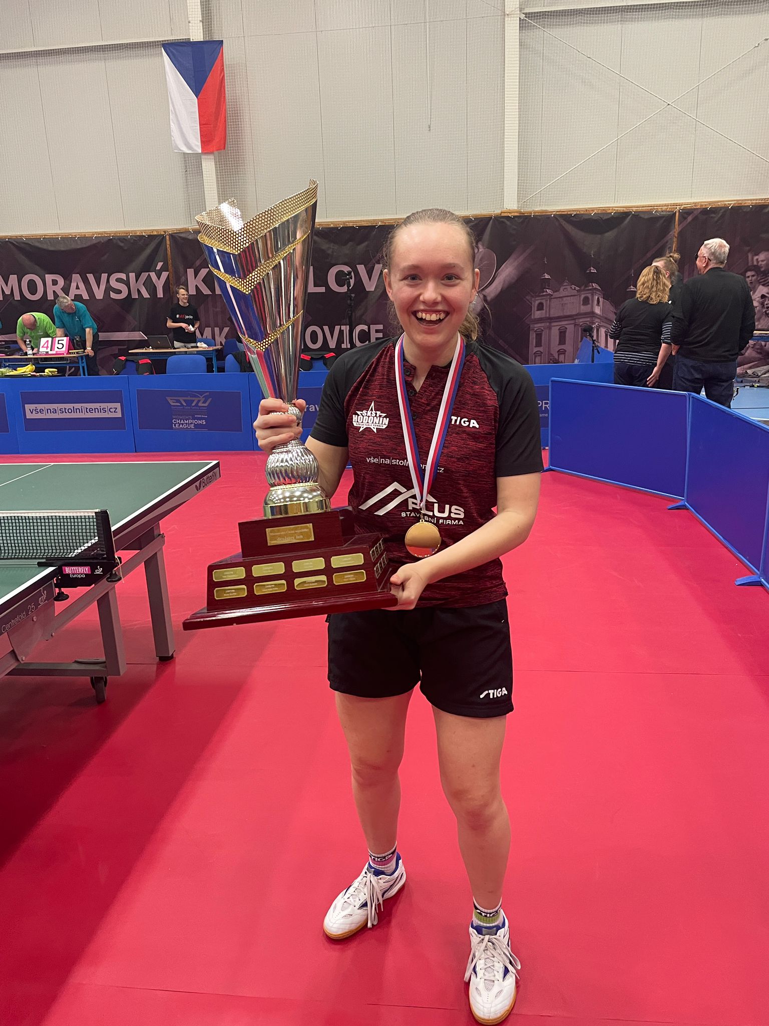 Markéta Ševčíková stolní tenis UNIS 2023