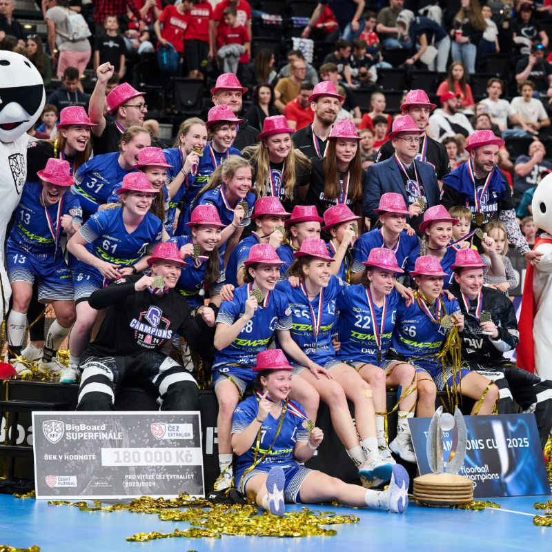 Superfinále 2024 - Český florbal (Foto: Barbora Reichova)