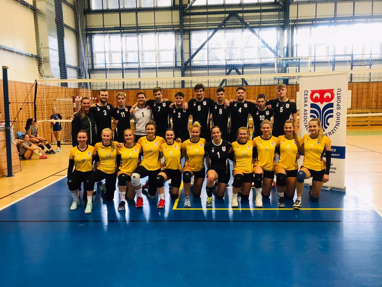 družstva VŠB-TUO 2022-23