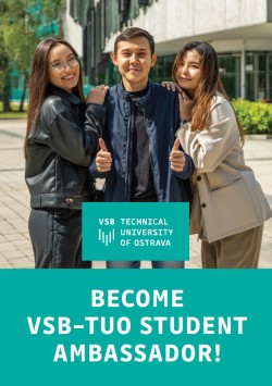 Become VSB-TUO student ambassador!