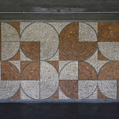 Geometrická mozaika, fotografie Roman Polášek