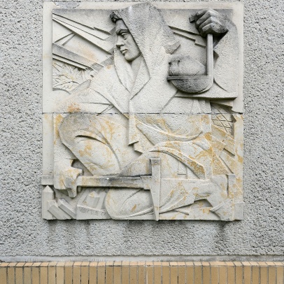 Reliéf Havíř, fotografie Roman Polášek Reliéf Havíř, fotografie Roman Polášek