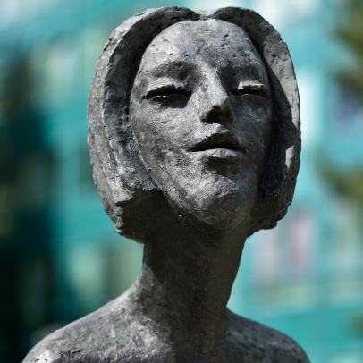 Student E. (2002, model Eva, daughter of Olbram Zoubek), photo by Roman Polášek Student E. (2002, model Eva, daughter of Olbram Zoubek), photo by Roman Polášek