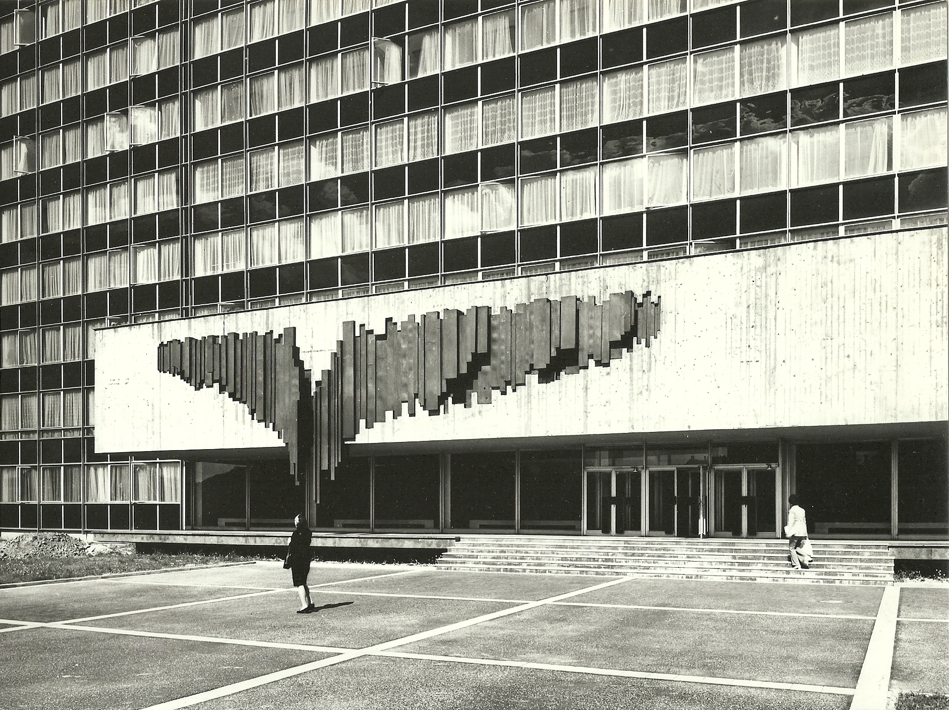 Relief after installation, archive of Vladislav Gajda, photo by Petr Sikula