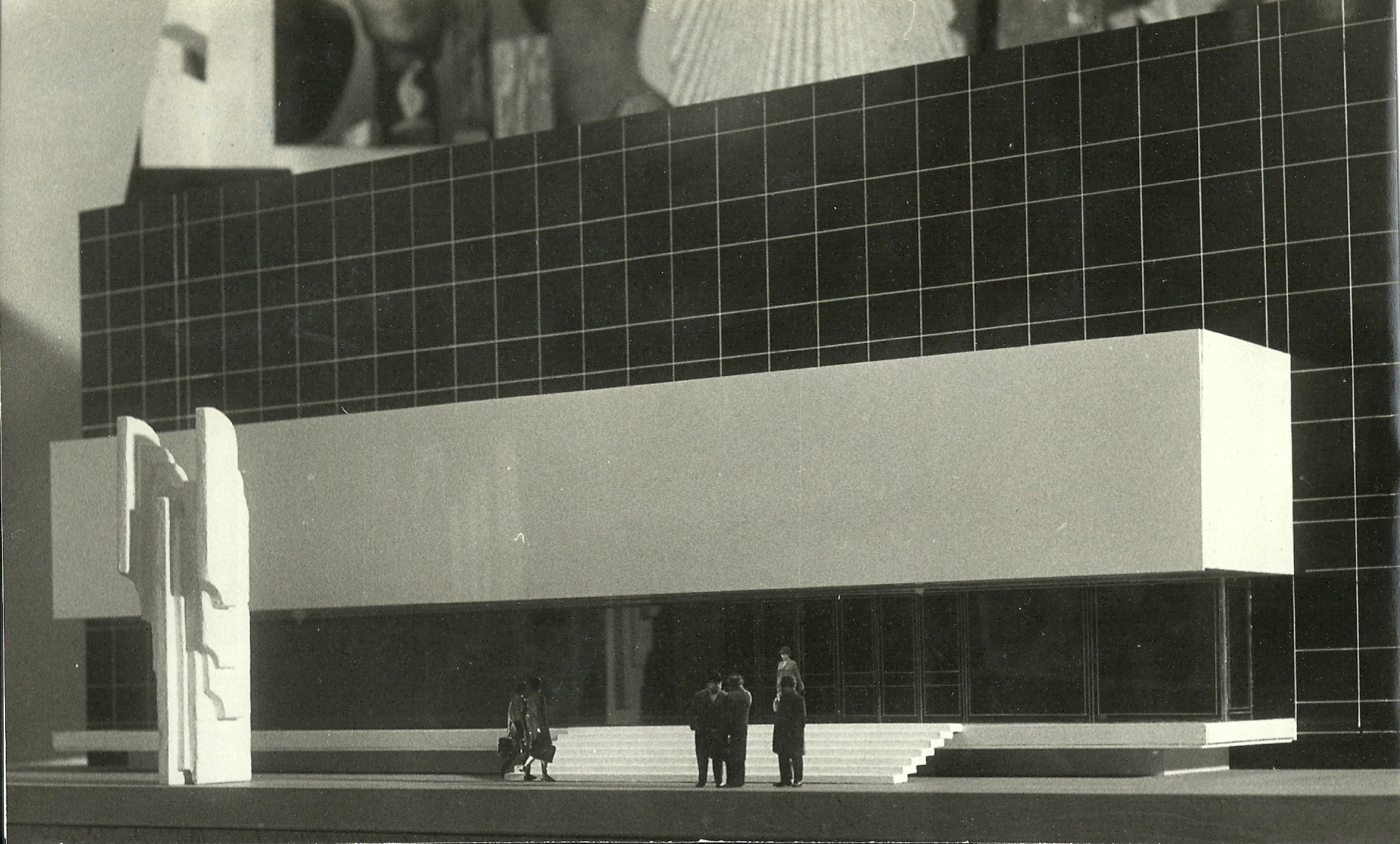 Model of alternative solution for Rectorate entry, archive of Vladislav Gajda