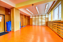 Budova E_tělocvična Budova E_tělocvična