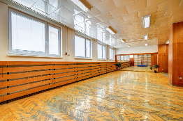 Budova E_zrcadlový sál Budova E_zrcadlový sál