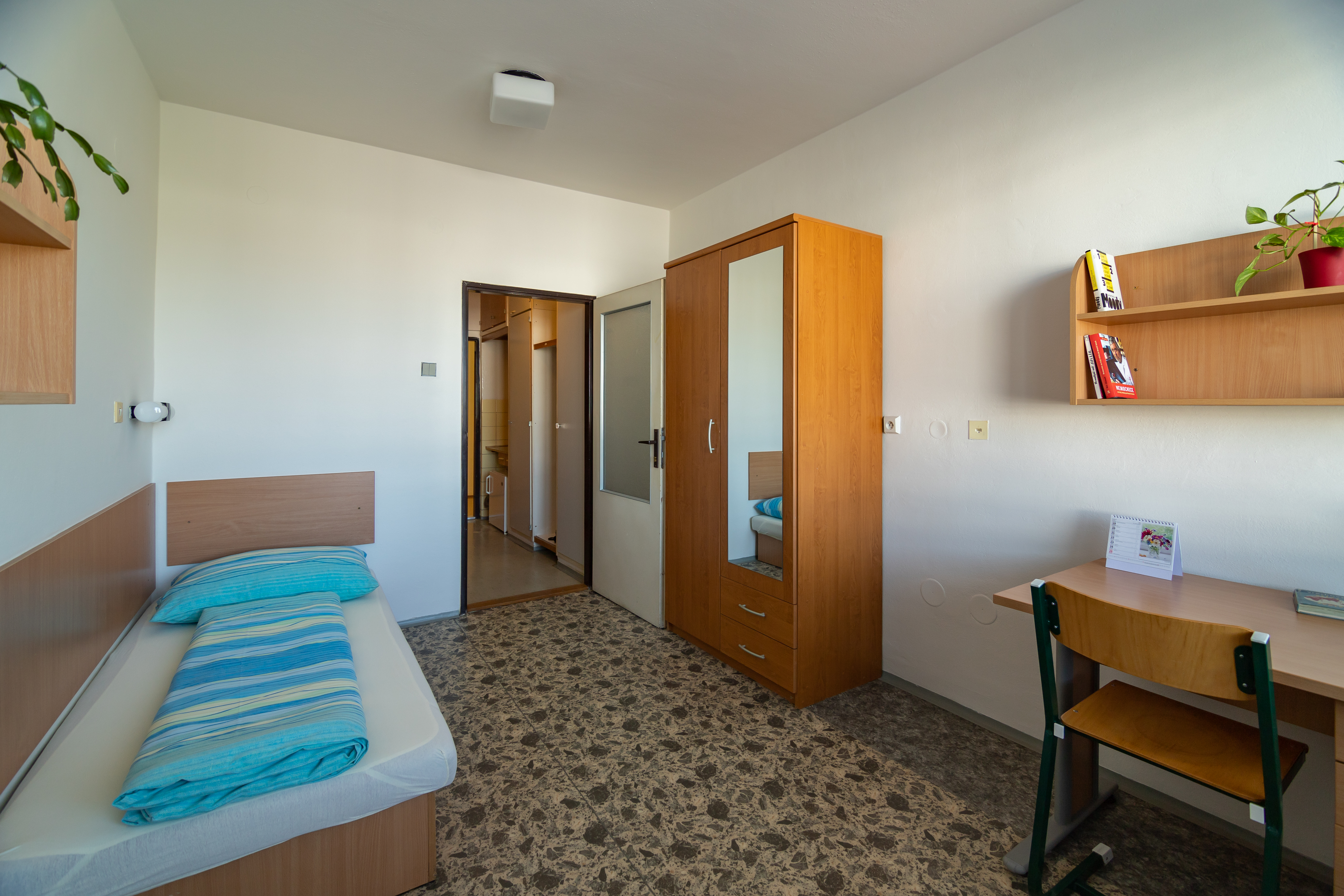 1-L pokoj se službami_single room with services