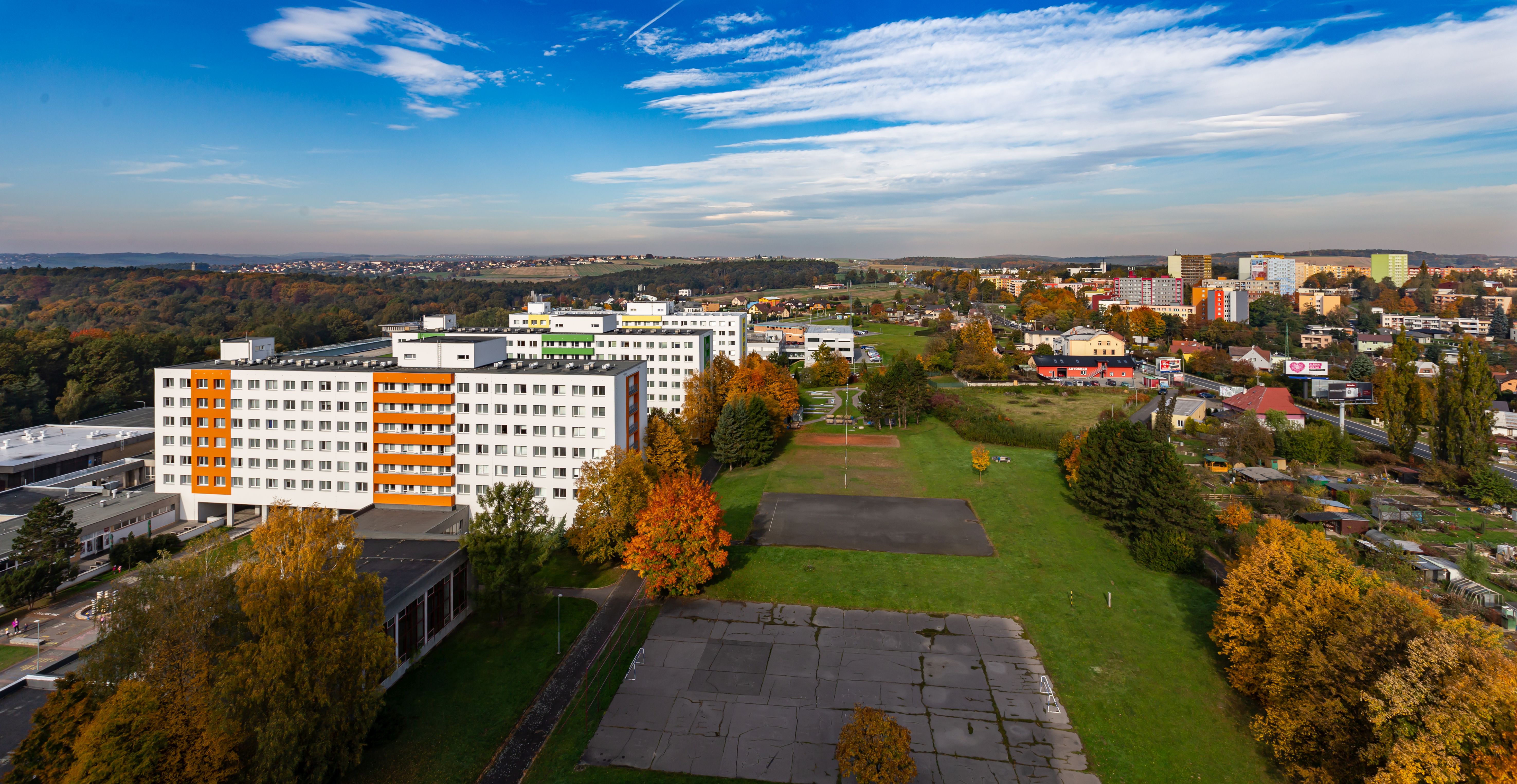Budovy C, D, E_buildings C, D, E
